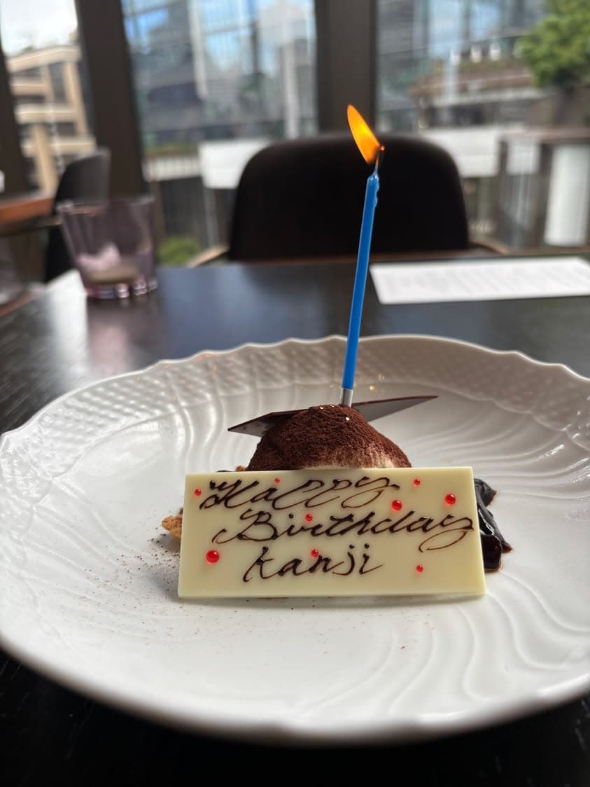 55歳の誕生日を迎えて今年の抱負を述べる